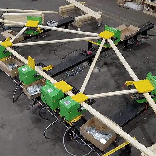 Wielogłowicowa prasa do wiązar&oacute;w diagram