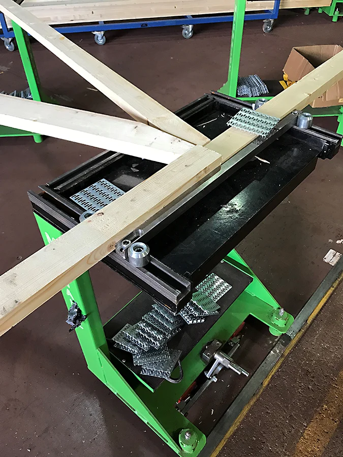 Magna Lock Pedestal in use